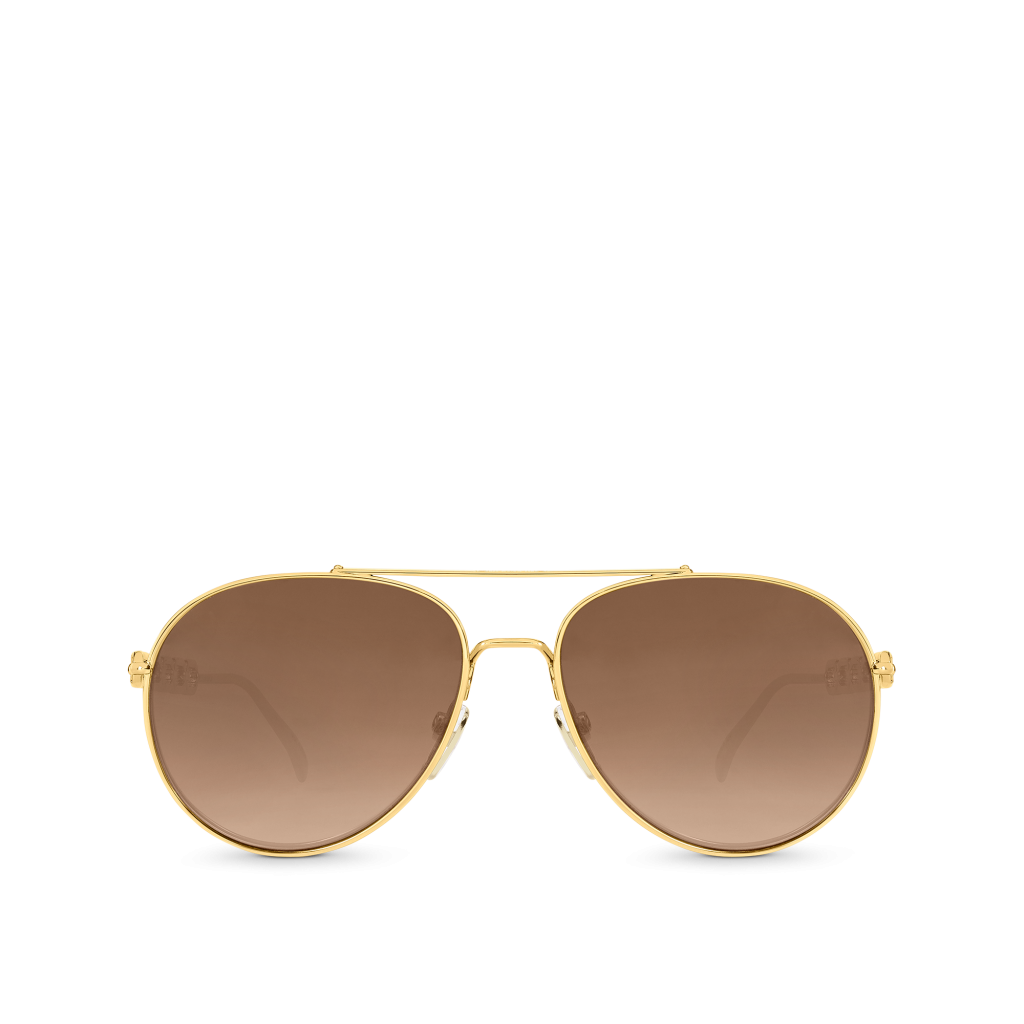 Louis Vuitton My LV Chain Pilot bla sunglasses